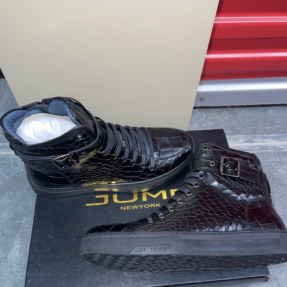 JUMP SULLIVAN CROCODILE HIGH-TOP SNEAKER - Picture 4 of 12